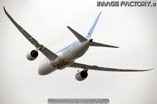 2019-10-13 Linate Airshow 0286 Boeing B-787 - Neos Air